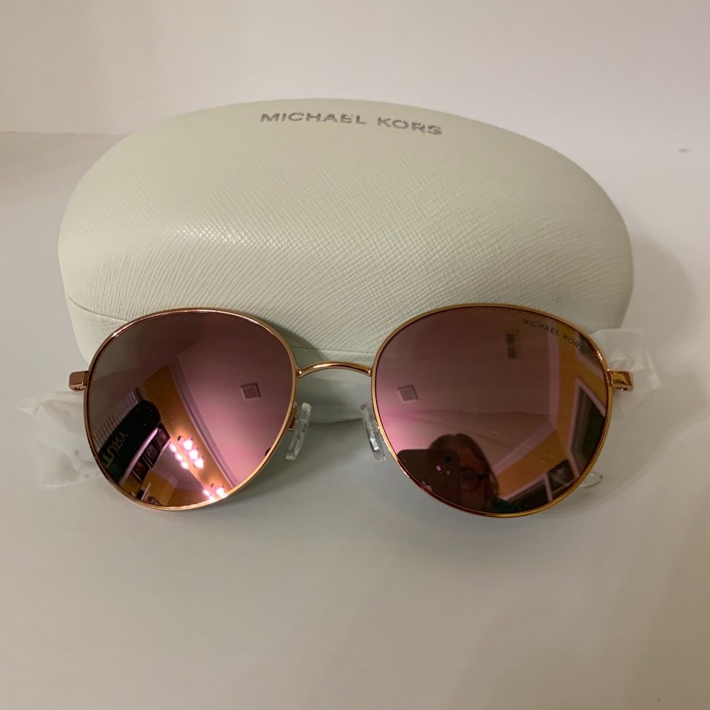 NWT Michael Kors sunglasses with pink tent